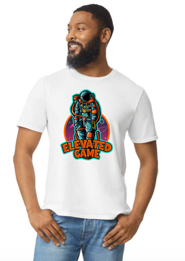 ELEVATED SPACEMAN  WHITE T SHIRT - Image 4